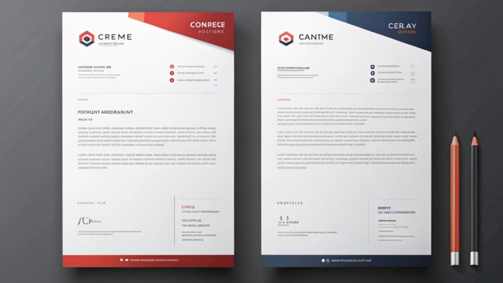 set-brochures-with-word-contour-bottom